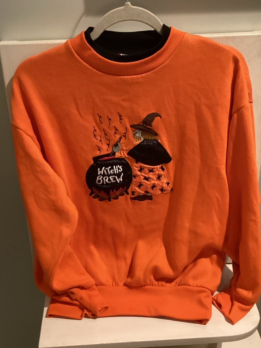 Vintage Witch’s Brew Halloween Sweatshirt